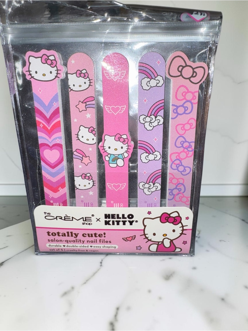 The Crème Shop x Hello Kitty Totally Cute Nail Files Set of 5